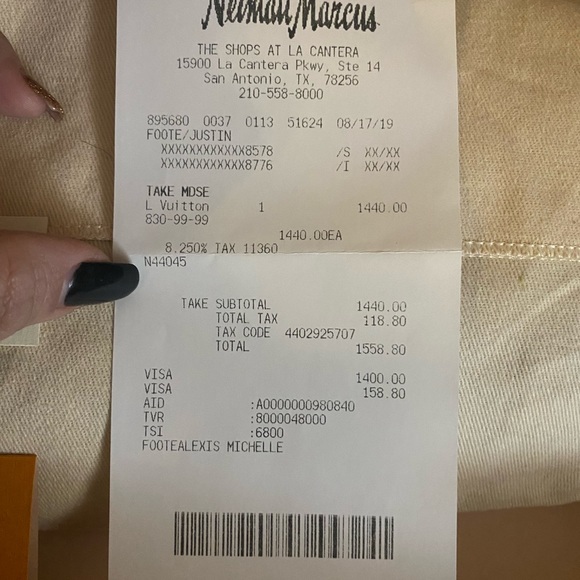 Brand new never used Louis Vuitton Graceful - Picture 10 of 12